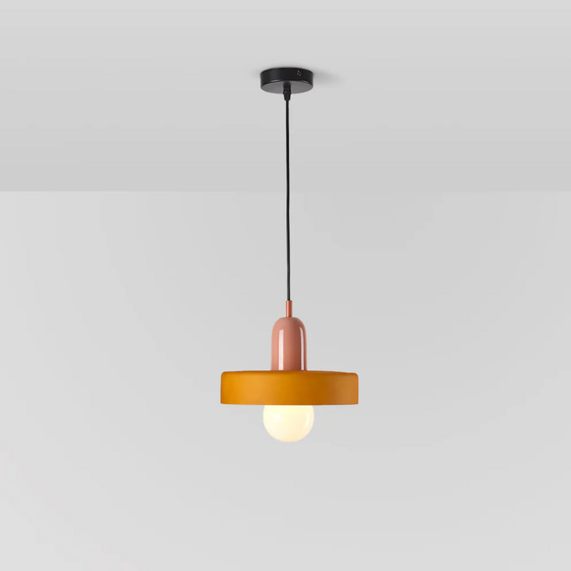 Design LED Pendant Lamp - GloboLuxe-Cream-Orange-25 cm-State of Style