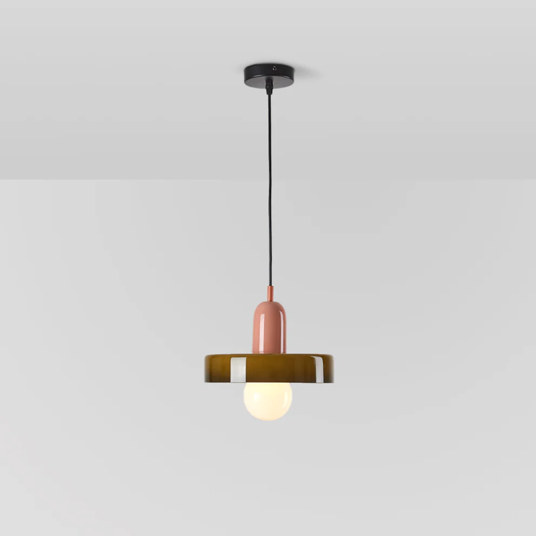Design LED Pendant Lamp - GloboLuxe-Cream-Orange-25 cm-State of Style