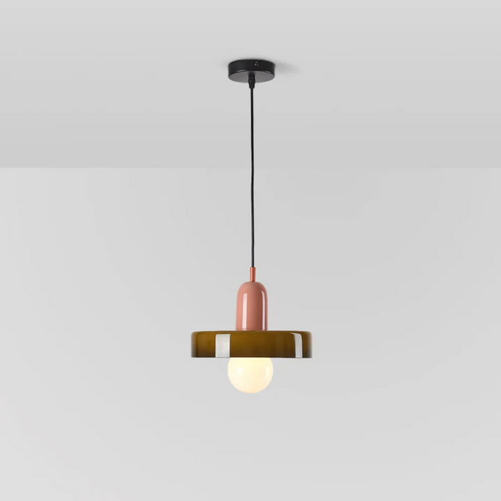 Design LED Pendant Lamp - GloboLuxe-Cream-Orange-25 cm-State of Style