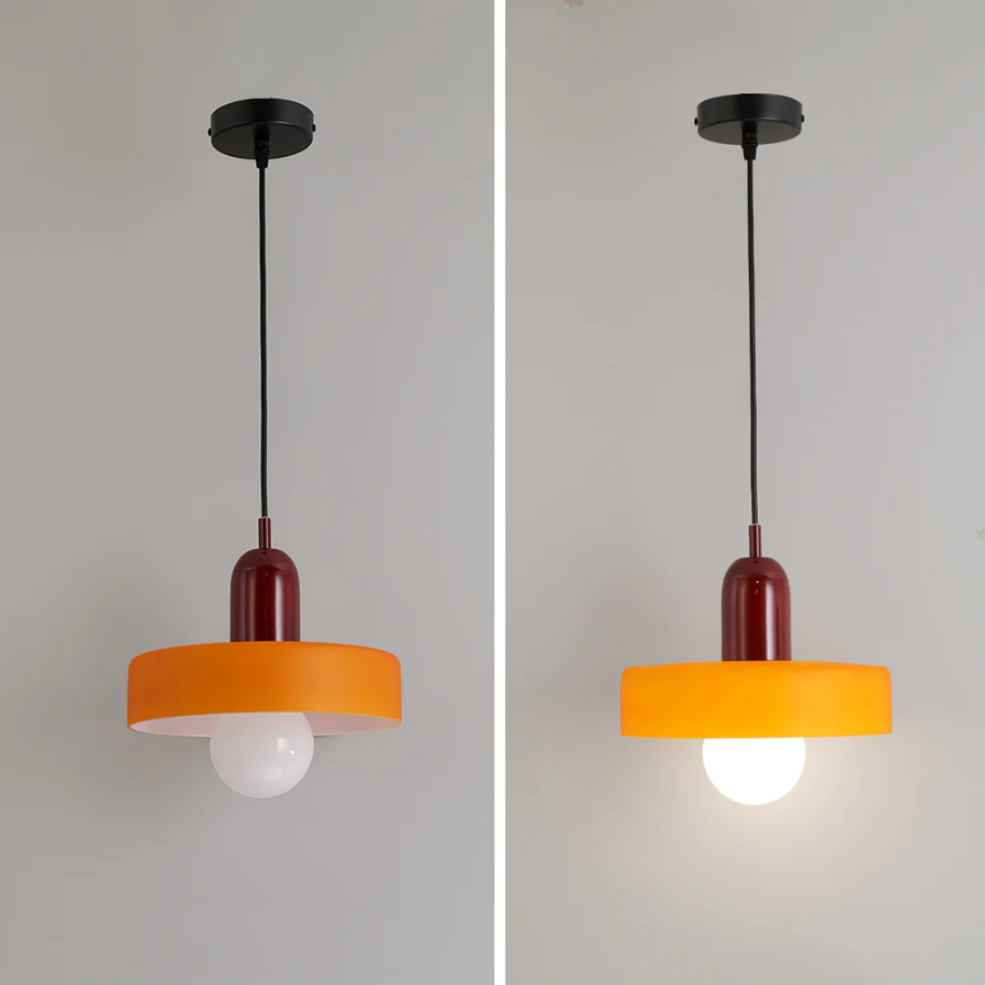 Design LED Pendant Lamp - GloboLuxe-Cream-Orange-25 cm-State of Style
