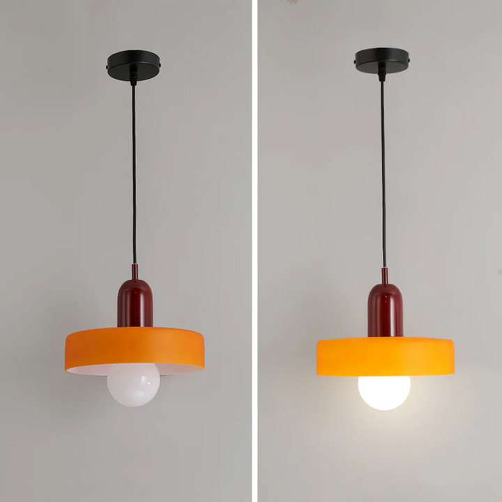 Design LED Pendant Lamp - GloboLuxe-Cream-Orange-25 cm-State of Style