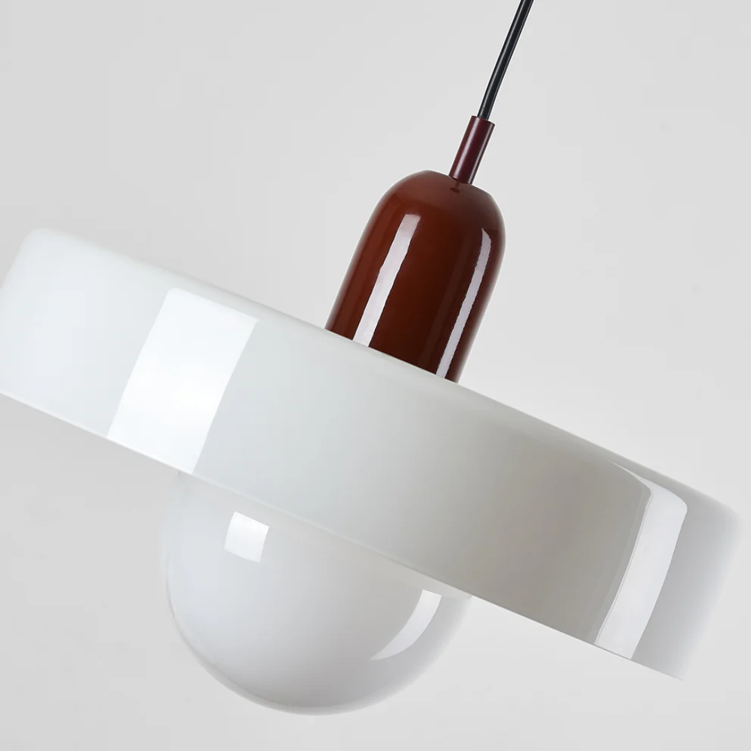 Design LED Pendant Lamp - GloboLuxe-Cream-Orange-25 cm-State of Style
