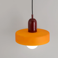 Design LED Pendant Lamp - GloboLuxe-Cream-Orange-25 cm-State of Style
