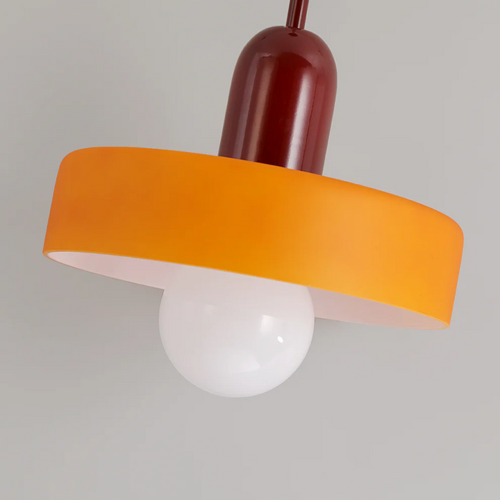Design LED Pendant Lamp - GloboLuxe-Cream-Orange-25 cm-State of Style