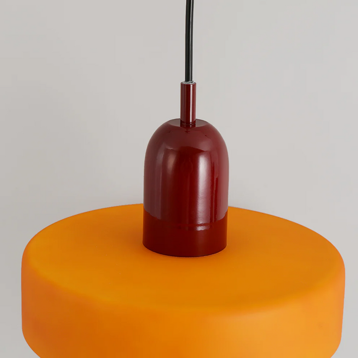 Design LED Pendant Lamp - GloboLuxe-Cream-Orange-25 cm-State of Style