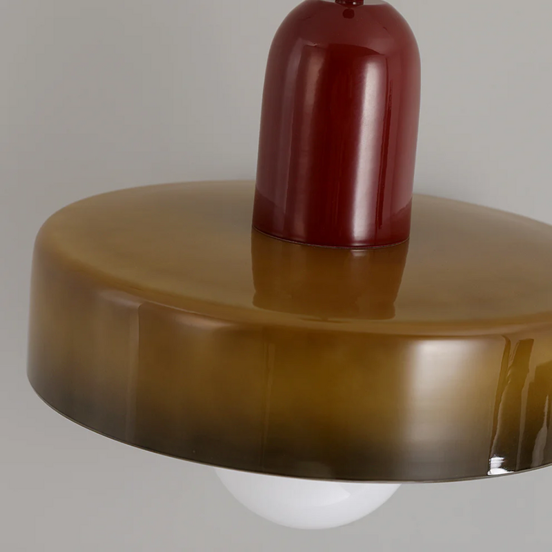 Design LED Pendant Lamp - GloboLuxe-Cream-Orange-25 cm-State of Style