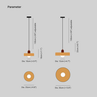 Design LED Pendant Lamp - GloboLuxe-Cream-Orange-25 cm-State of Style