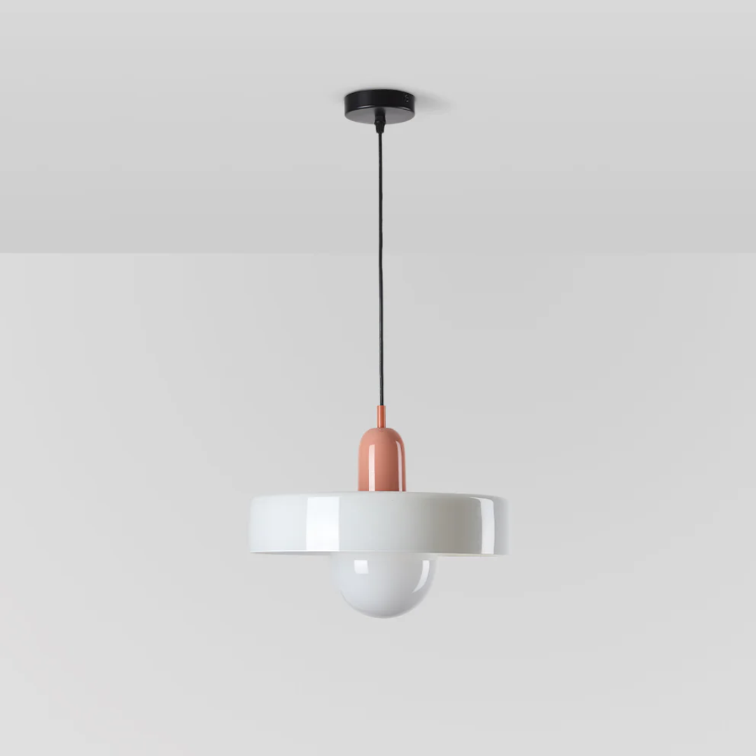 Design LED Pendant Lamp - GloboLuxe-Cream-Orange-25 cm-State of Style