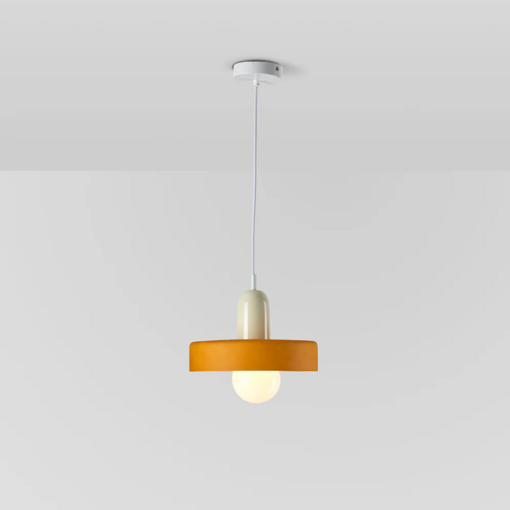 Design LED Pendant Lamp - GloboLuxe-Cream-Orange-25 cm-State of Style