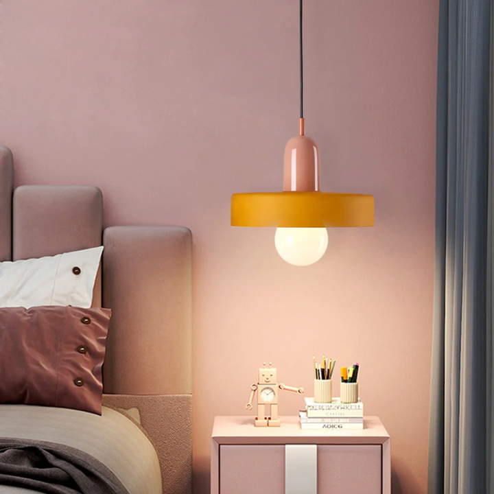 Design LED Pendant Lamp - GloboLuxe-Pink-Orange-25 cm-State of Style