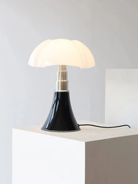 Designer Flower Table Lamp - FloraLuxe-Black-State of Style