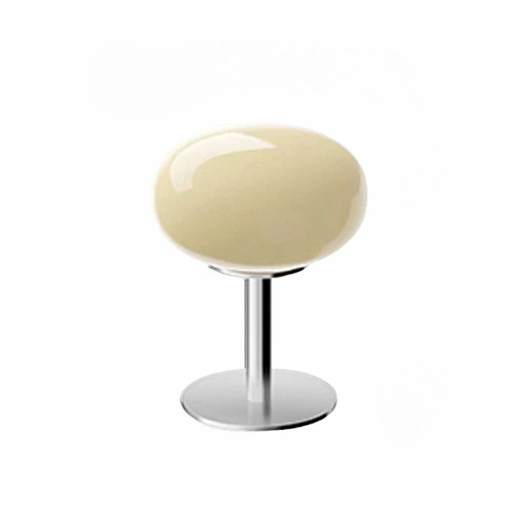DESIGNER GLASS TABLE LAMP - AMBIENT LED LAMP FOR BEDROOM AND STUDY-Lollipop Yellow-State of Style