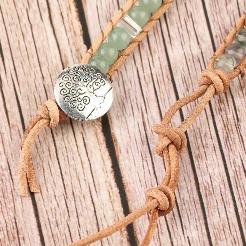 Detoxifying Fluorite Wrap Bracelet – Iris-State of Style