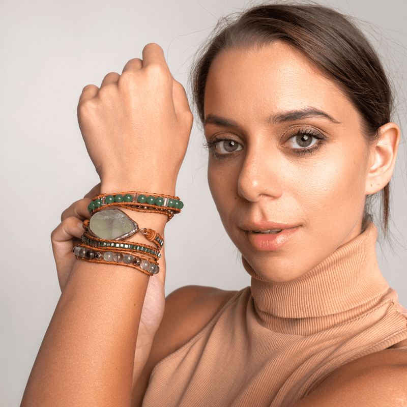 Detoxifying Fluorite Wrap Bracelet – Iris-State of Style