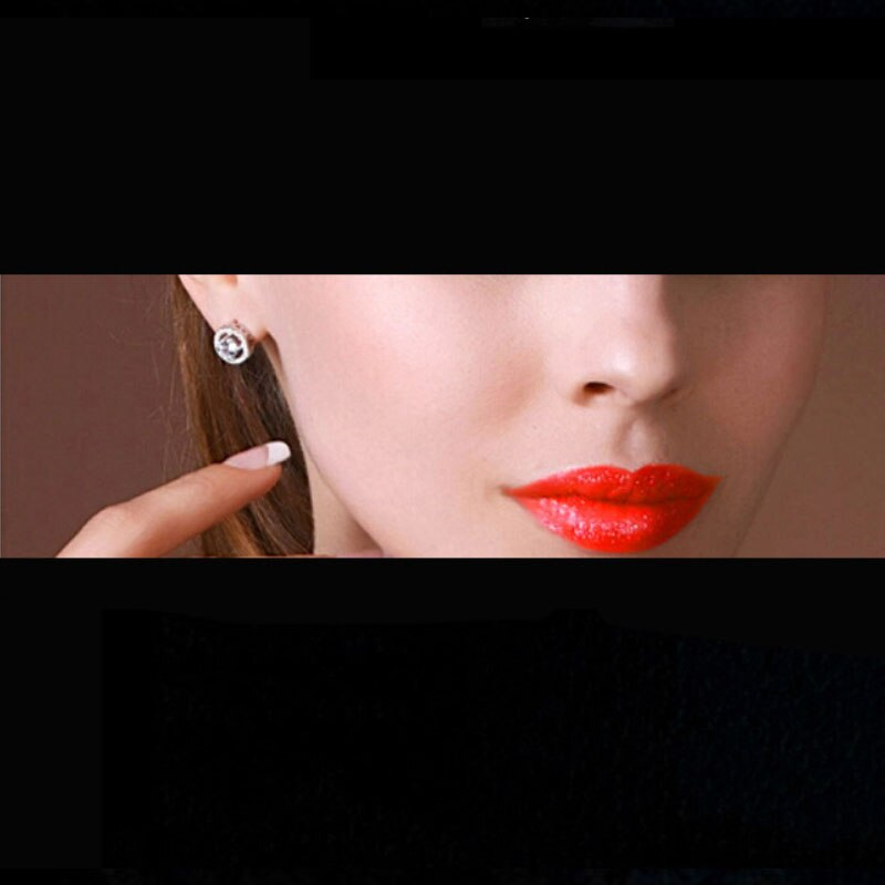 Diamond Knob Earrings For Women | Elegant and Stylish Jewellery-Silver-State of Style