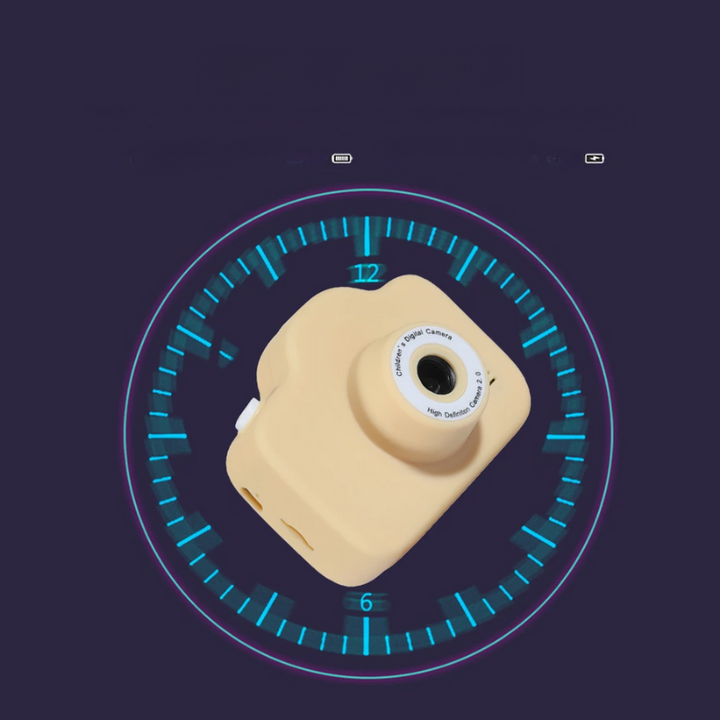 Digital Children's Camera – PixiCam-Khaki-State of Style