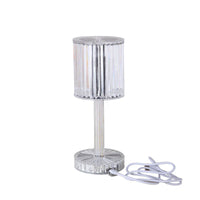 Dimmable Crystal Table Lamp with Modern Lighting - Seraphine-Transparent-Rechargeable (touch) - 3 colours-8.5x25cm-State of Style