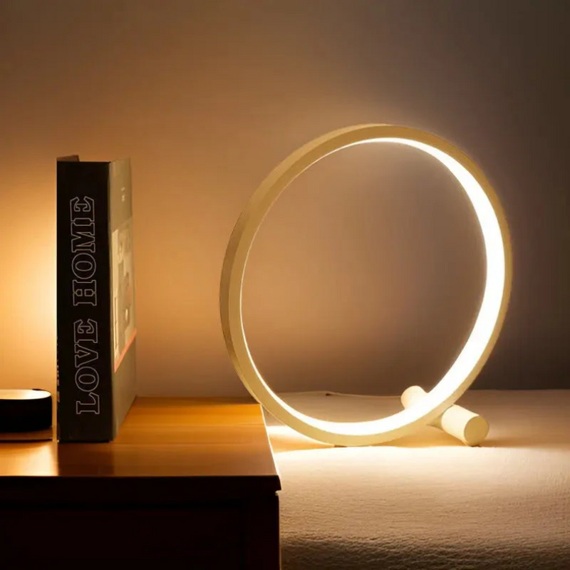 Dimmable LED Night Light - LumaCircle-White-State of Style