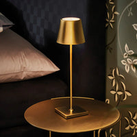 Dimmable Long Table Lamp - LumiLuxe-Gold-State of Style