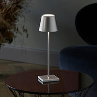 Dimmable Long Table Lamp - LumiLuxe-Silver-State of Style