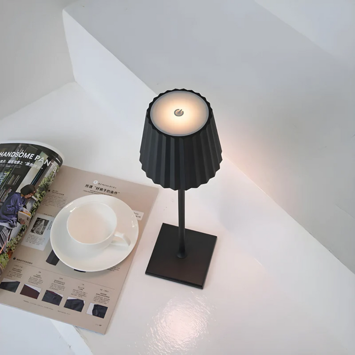 Dimmable Touch Table Lamp - ArloGlow-Black-State of Style
