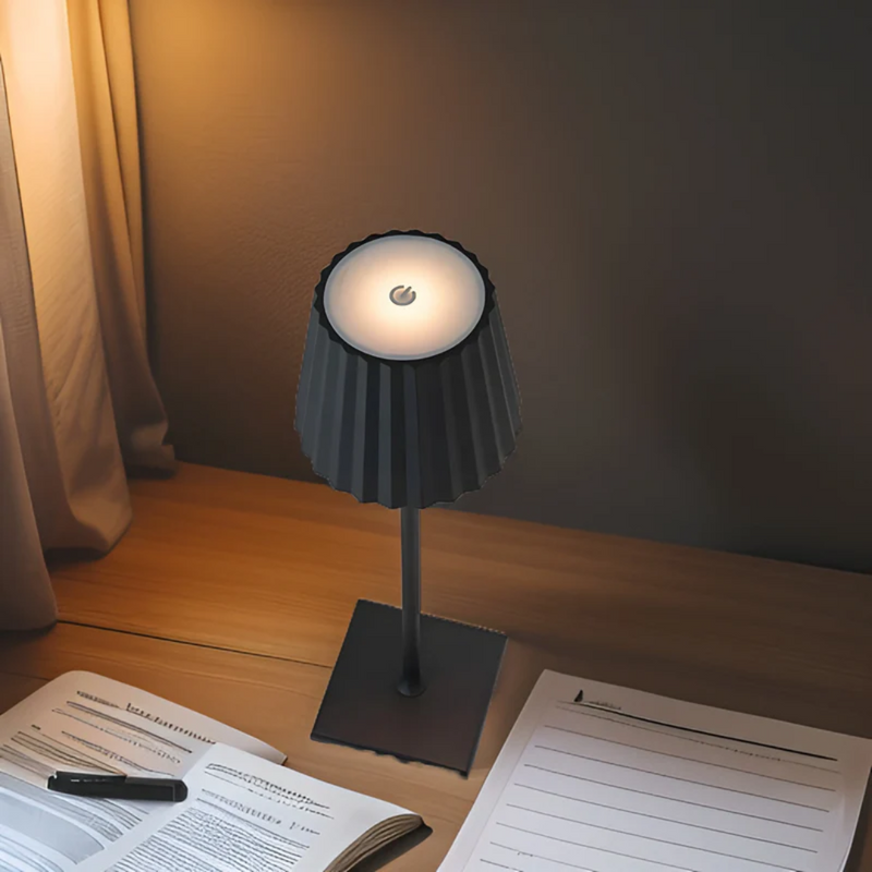 Dimmable Touch Table Lamp - ArloGlow-Black-State of Style