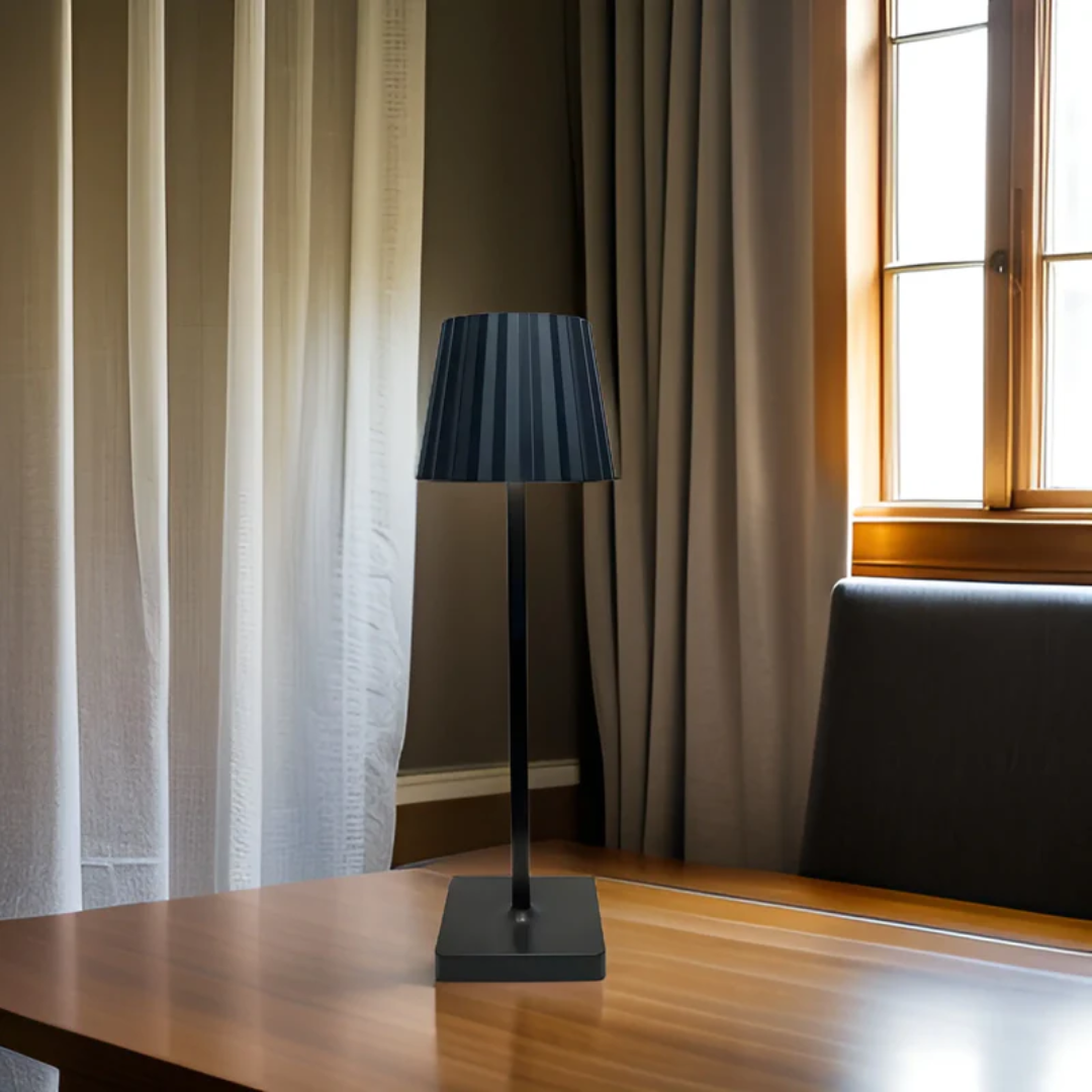 Dimmable Touch Table Lamp - ArloGlow-Black-State of Style