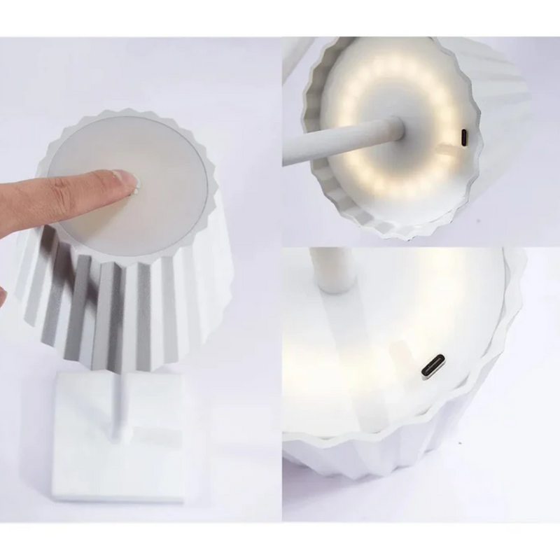 Dimmable Touch Table Lamp - ArloGlow-Black-State of Style