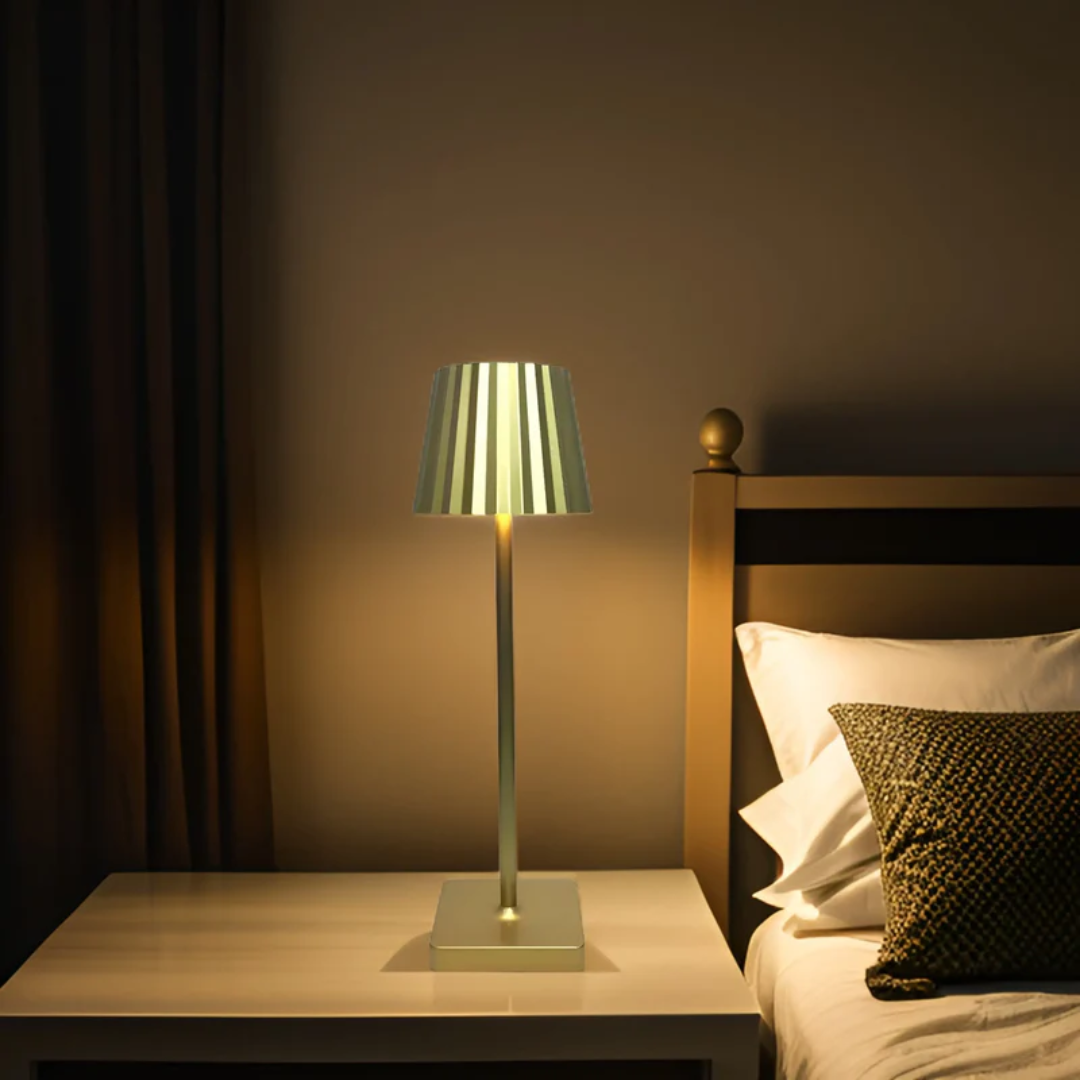 Dimmable Touch Table Lamp - ArloGlow-Gold-State of Style