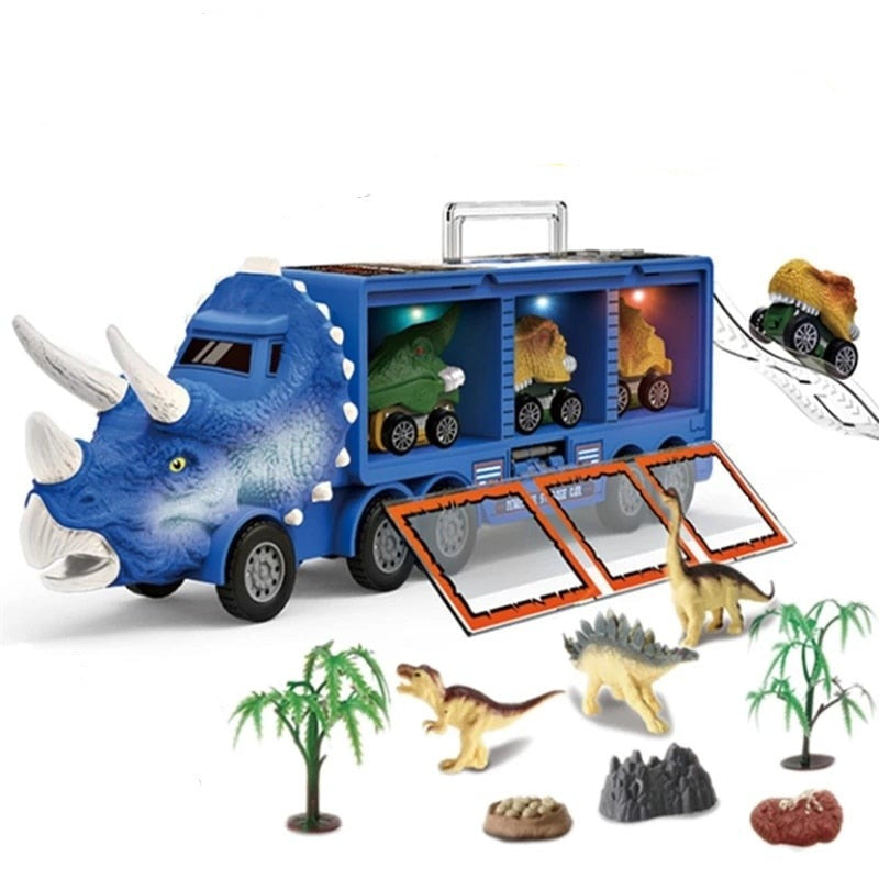 Dinosaur Play Truck – RexHauler-Blue-State of Style