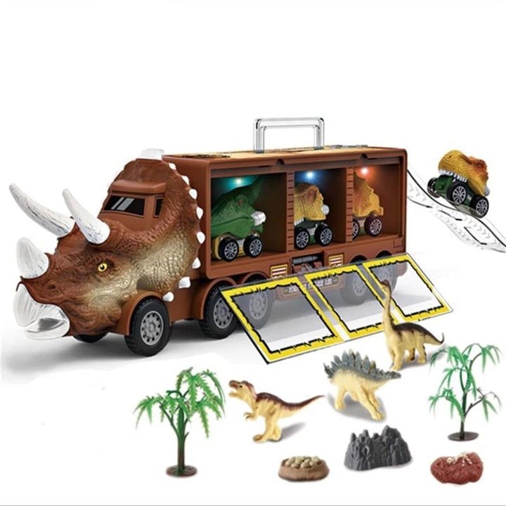 Dinosaur Play Truck – RexHauler-Brown-State of Style