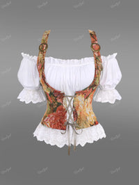 Dirndl Blouse Adelheid S-5XL-S-State of Style