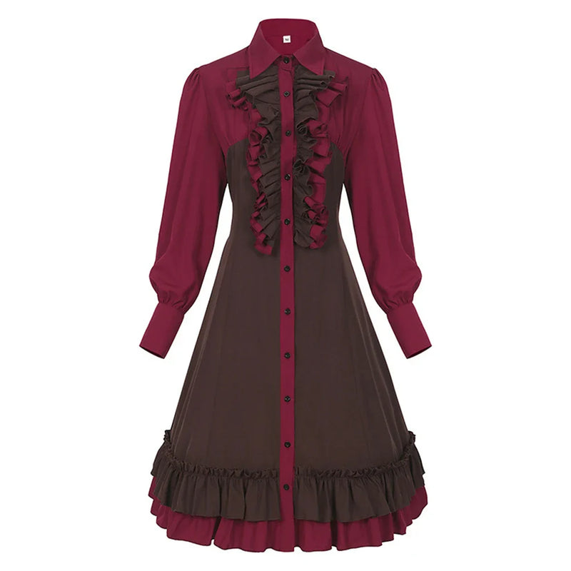 Dirndl Lieselotte – Authentic Oktoberfest Costume with a Medieval Touch-S-State of Style