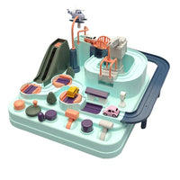 Discover the World of Mechanics | Educational Race Track for Children – Lio-Emerald blue-State of Style