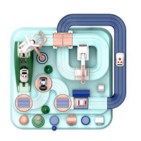 Discover the World of Mechanics | Educational Race Track for Children – Lio-Emerald blue-State of Style