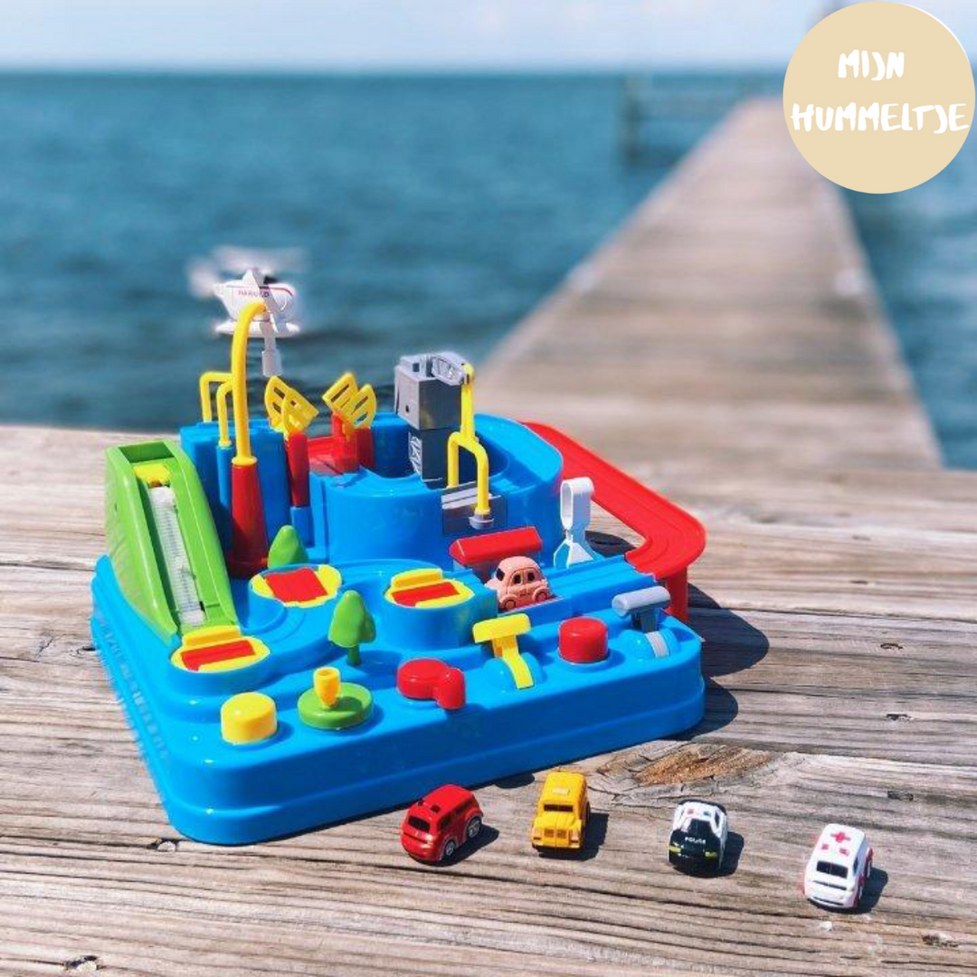 Discover the World of Mechanics | Educational Race Track for Children – Lio-Emerald blue-State of Style