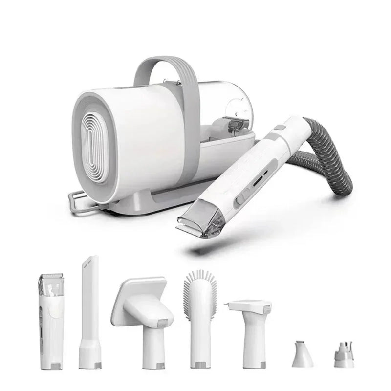 Dog and Cat Clipper with Built-in Vacuum Cleaner - GroomMaster Pro-State of Style