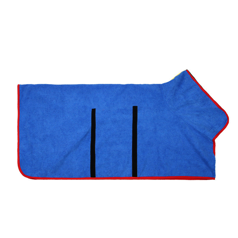 Dog bathrobe - DryPaws-Blue-S-State of Style