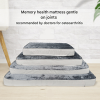 Dog Bed with Memory Foam - DreamyPup-S: 60.00×40.01×7.49 cm-State of Style