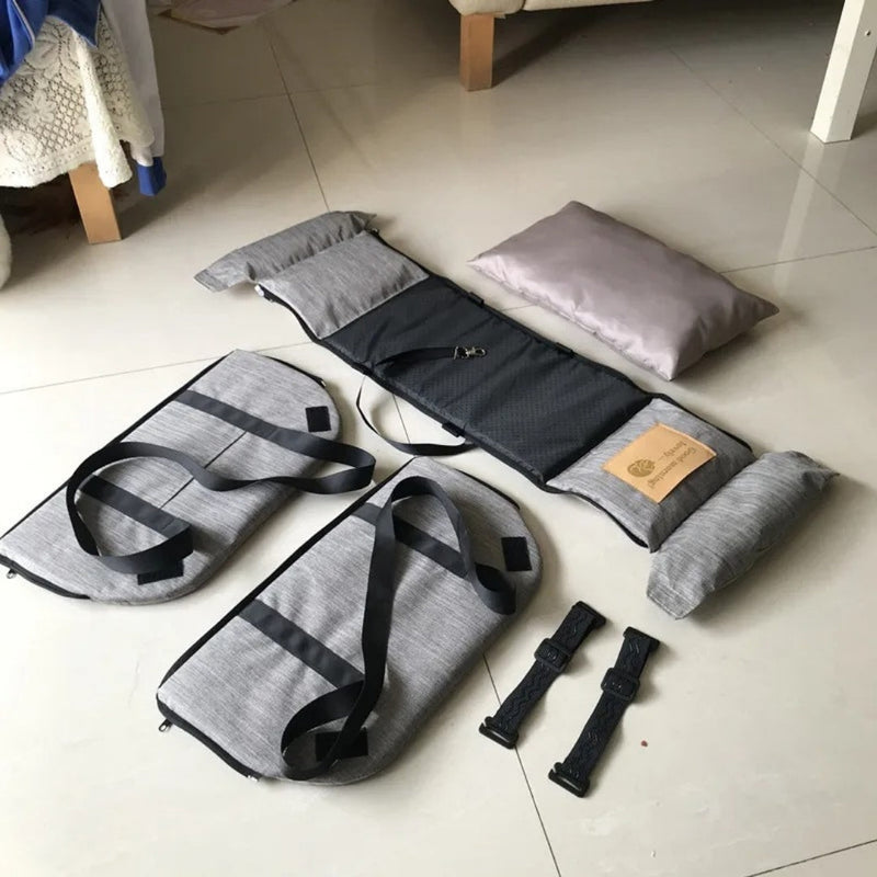 Dog Car Safety Travel Bag - SafePaws-Grey-State of Style