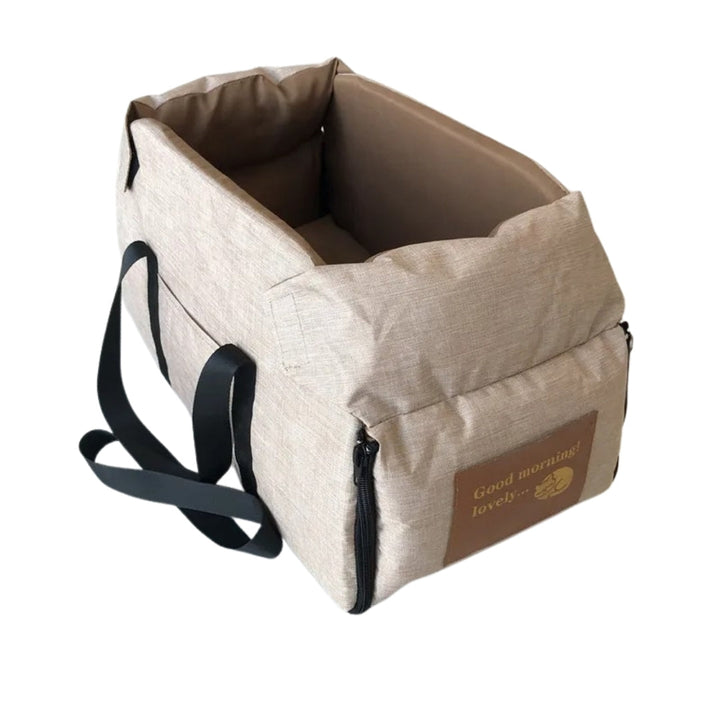 Dog Car Safety Travel Bag - SafePaws-Khaki-State of Style