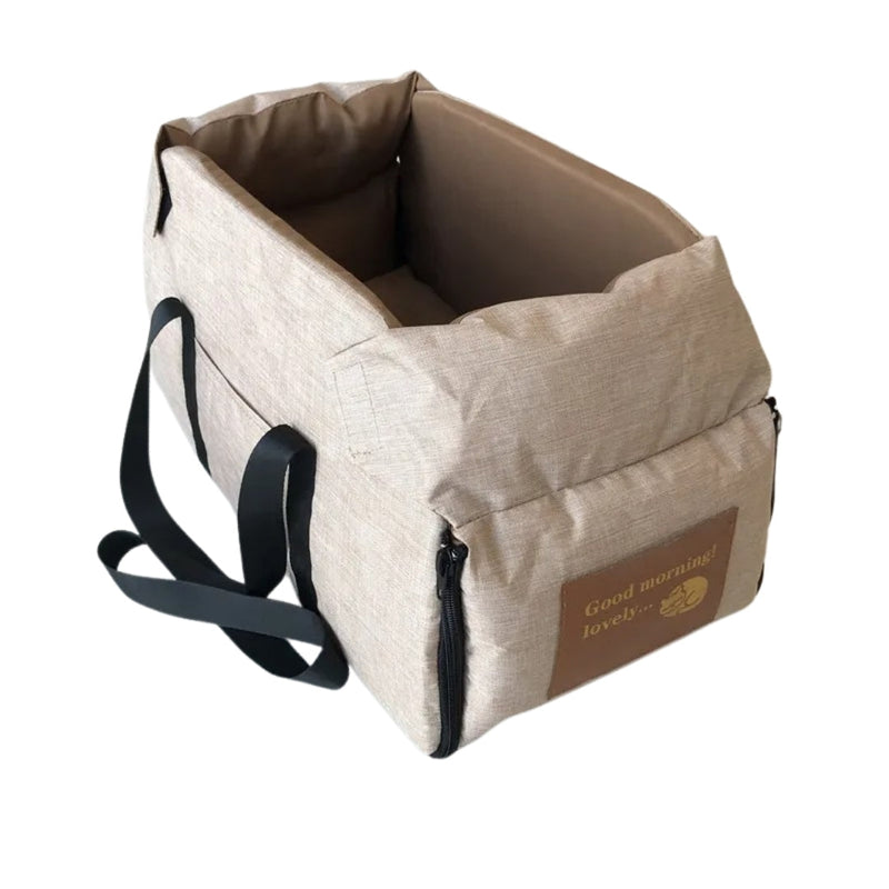 Dog Car Safety Travel Bag - SafePaws-Khaki-State of Style
