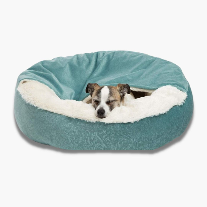 Dog Cuddle Cave - SnuggleNest-Green-S (50 cm)-State of Style