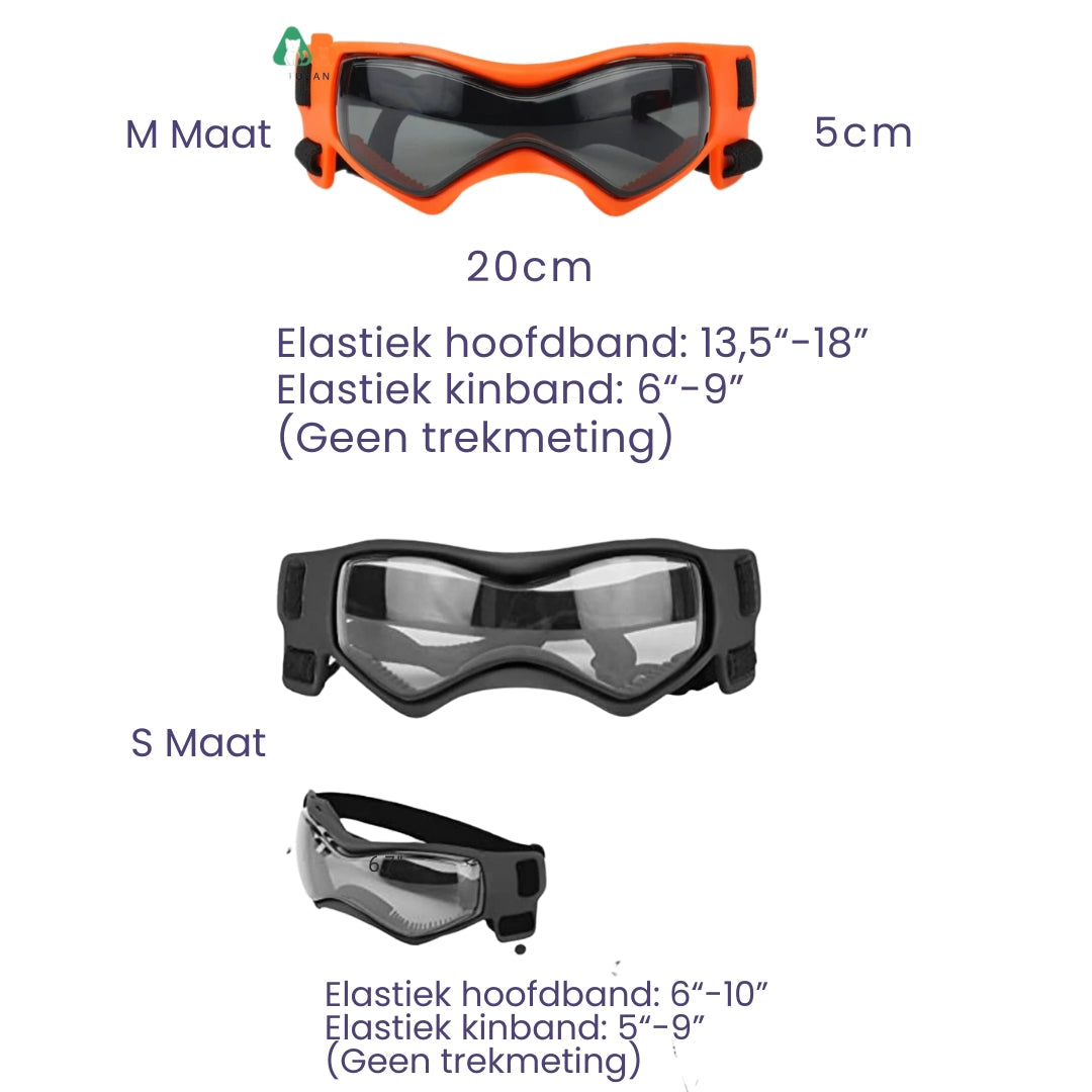 Dog Helmet and Goggles - RiderPaw-Red-S-State of Style