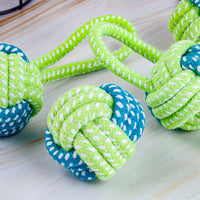 Dog Tug Toy - Tug & Play Rope Ball-Ball with Loop 36 cm-State of Style