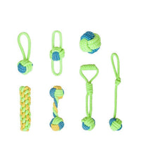 Dog Tug Toy - Tug & Play Rope Ball-Complete 7-Piece Set-State of Style