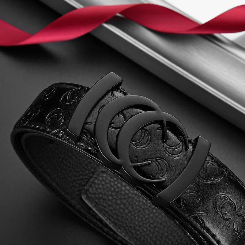 Double-C Luxe Buckle Belt – Stylish and Sophisticated Accessory-105cm-State of Style