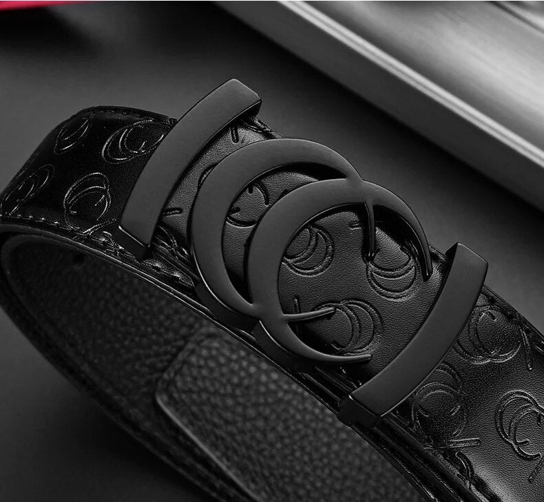 Double-C Luxe Buckle Belt – Stylish and Sophisticated Accessory-105cm-State of Style