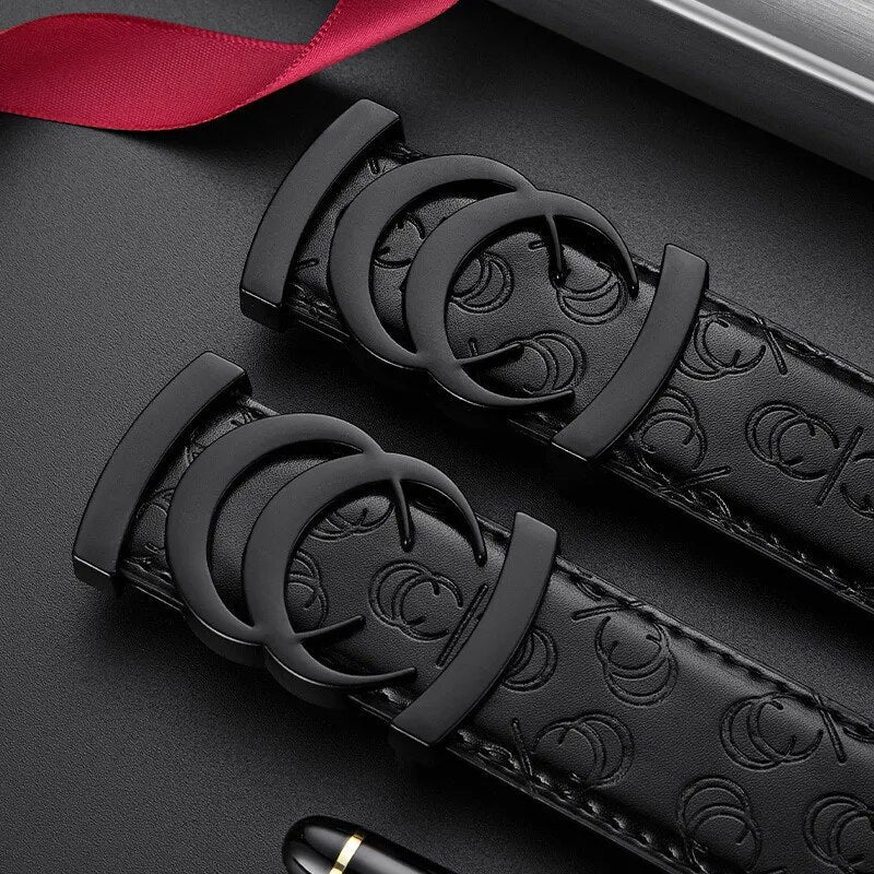 Double-C Luxe Buckle Belt – Stylish and Sophisticated Accessory-105cm-State of Style