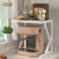 Double-Layer Kitchen Storage Rack - Milan-40CM - White-State of Style